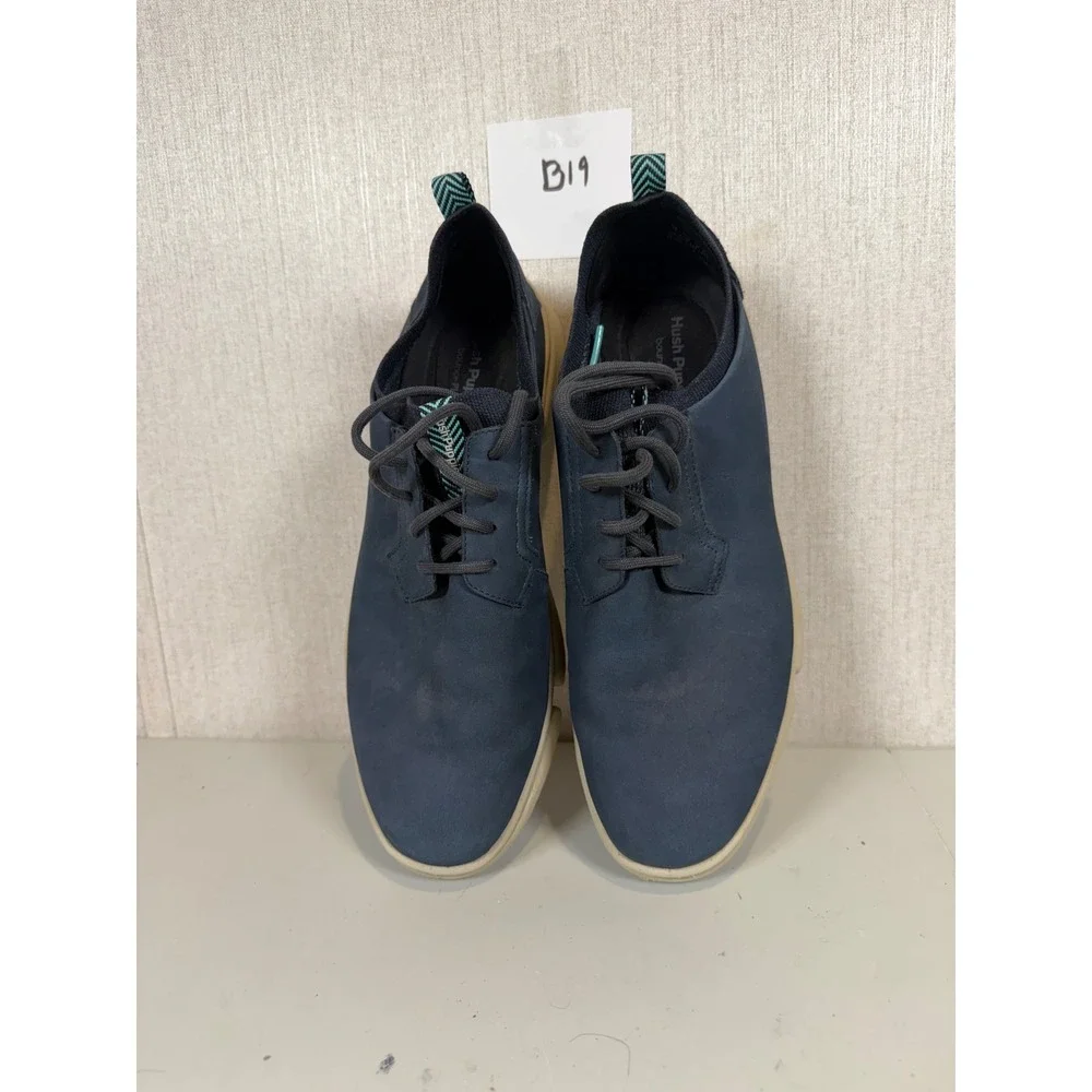 Hush‎ Puppies Bennet Plain Toe Oxford Shoes Men's Size 10 Blue HM02163-410